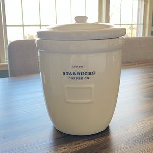 Starbucks Abbey Barista Canister